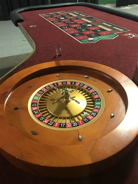 roulette table hire